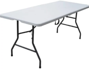 8 Foot Foldable Table Rental